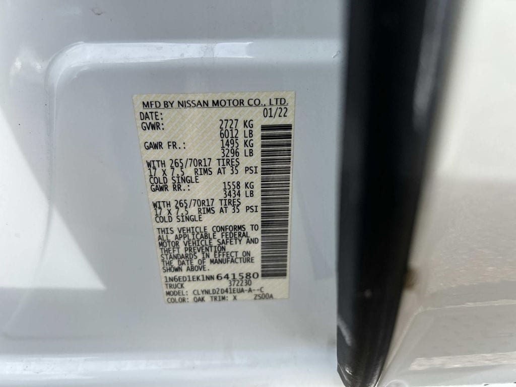 2022 Nissan Frontier PRO-4X - Photo 35