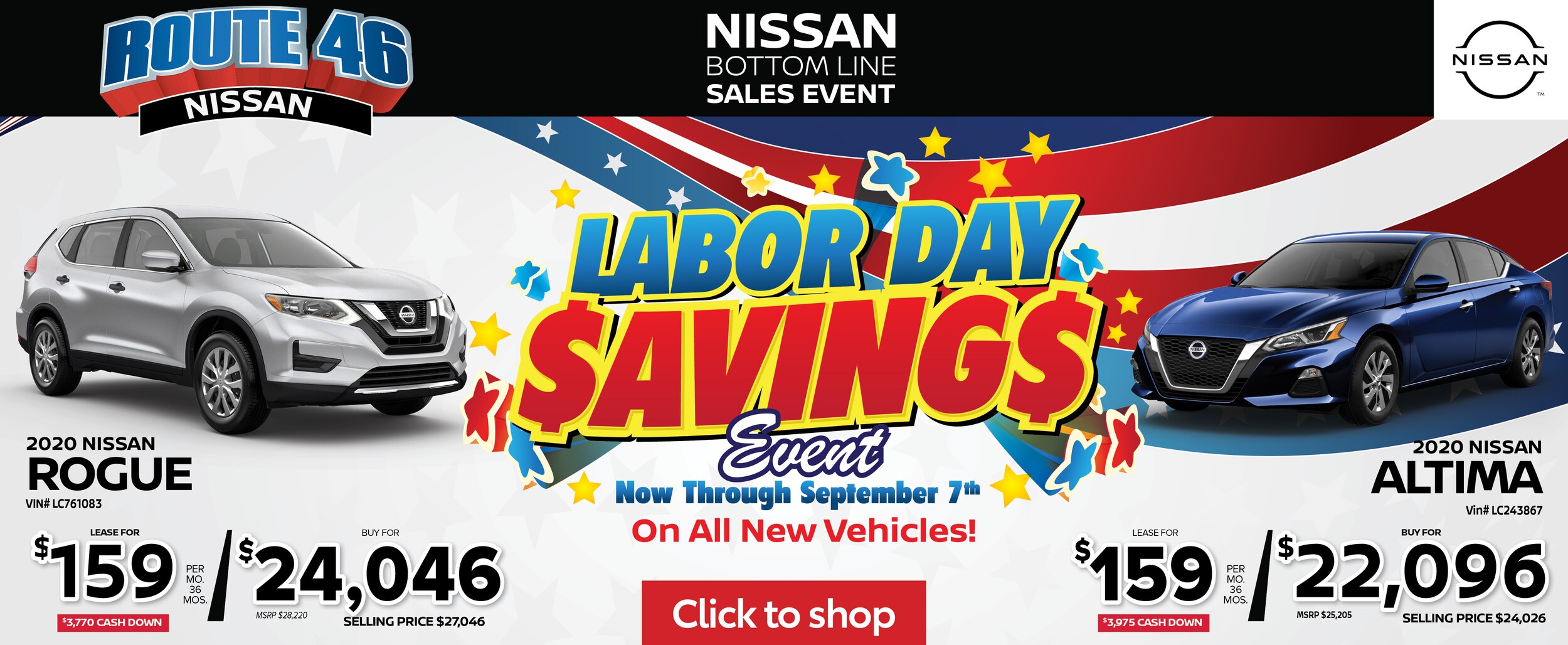 Route 46 Nissan Nissan Dealership in Totowa, New Jersey