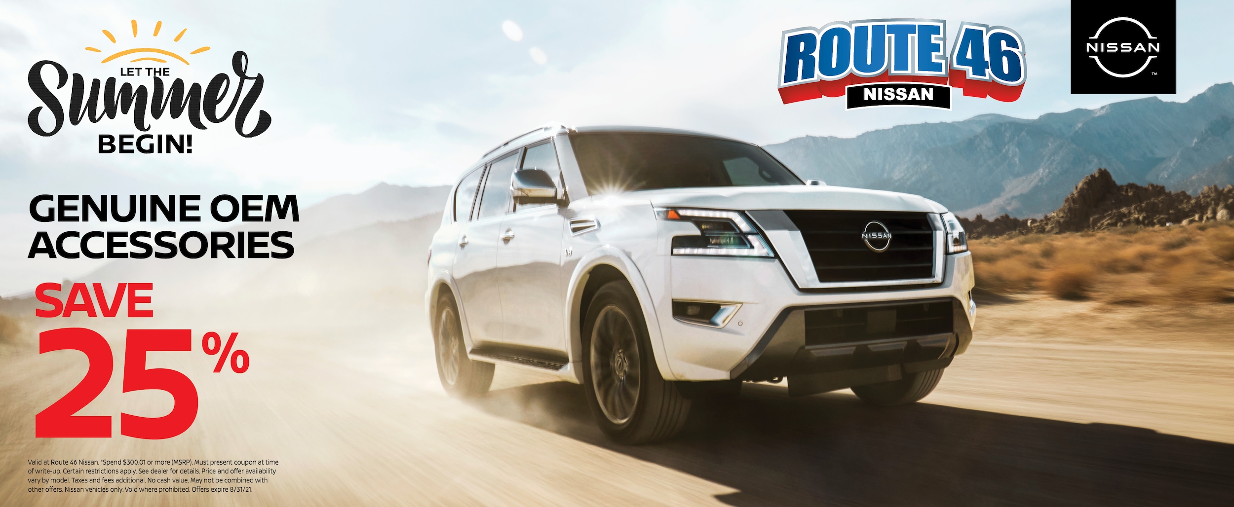 Route 46 Nissan Nissan Dealership in Totowa, New Jersey