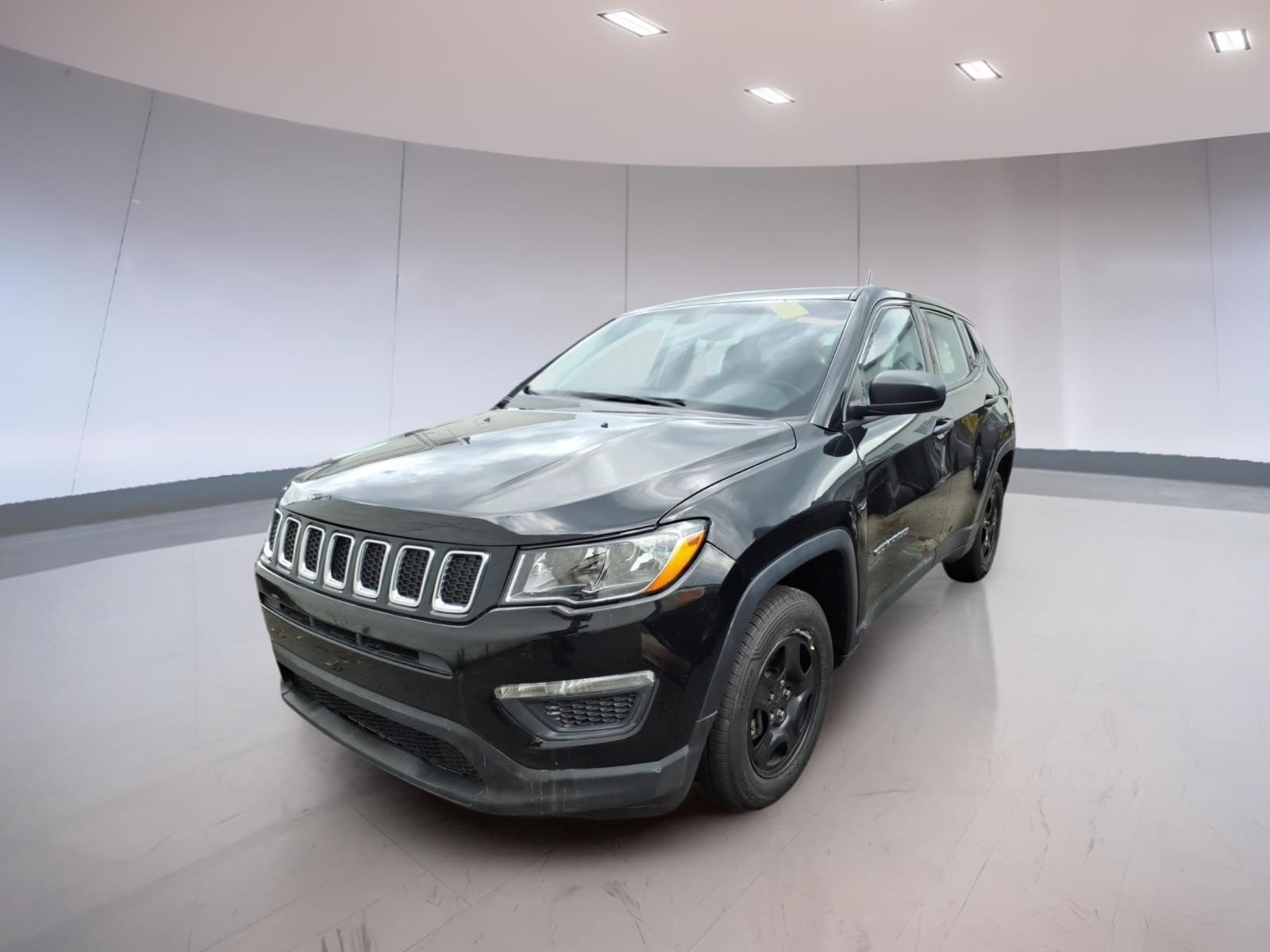 Used 2021 Jeep Compass Sport with VIN 3C4NJCAB2MT526661 for sale in Totowa, NJ
