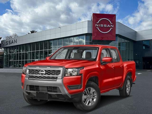 Red Alert 2026 Nissan Frontier SV Crew Cab 4WD Pickup Truck Four-Wheel Drive 9-Speed Automatic Overdrive