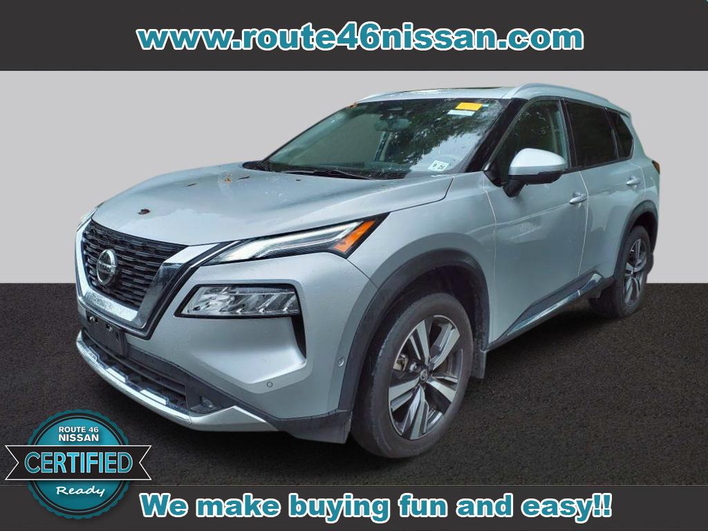 Used 2021 Nissan Rogue Platinum with VIN JN8AT3DD4MW312193 for sale in Totowa, NJ