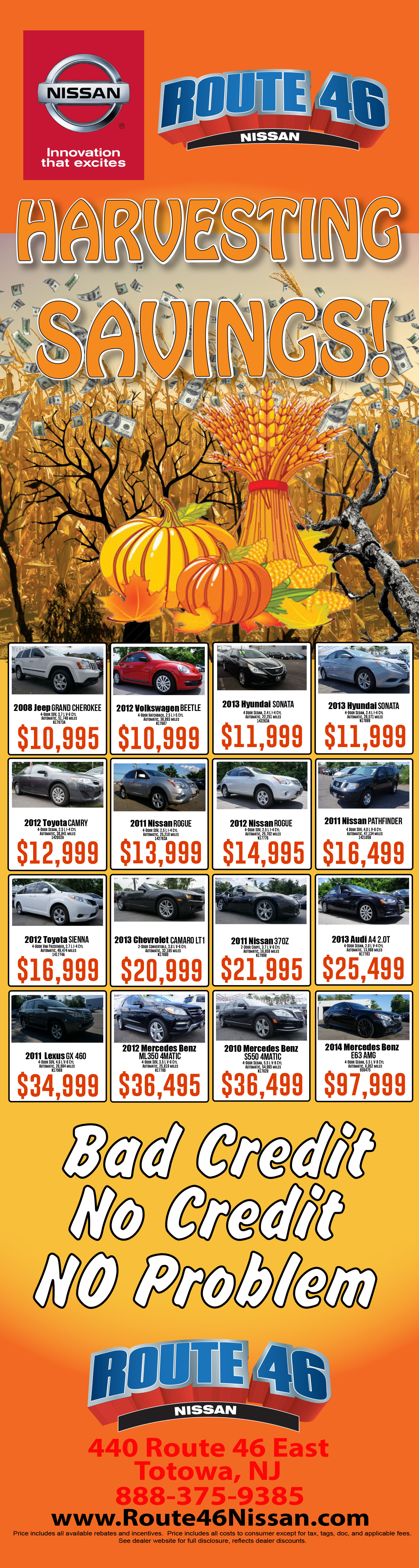 Route 46 Nissan | New Nissan dealership in Totowa, NJ 07512 Route 46 Nissan | New Nissan dealership in Totowa, NJ 07512