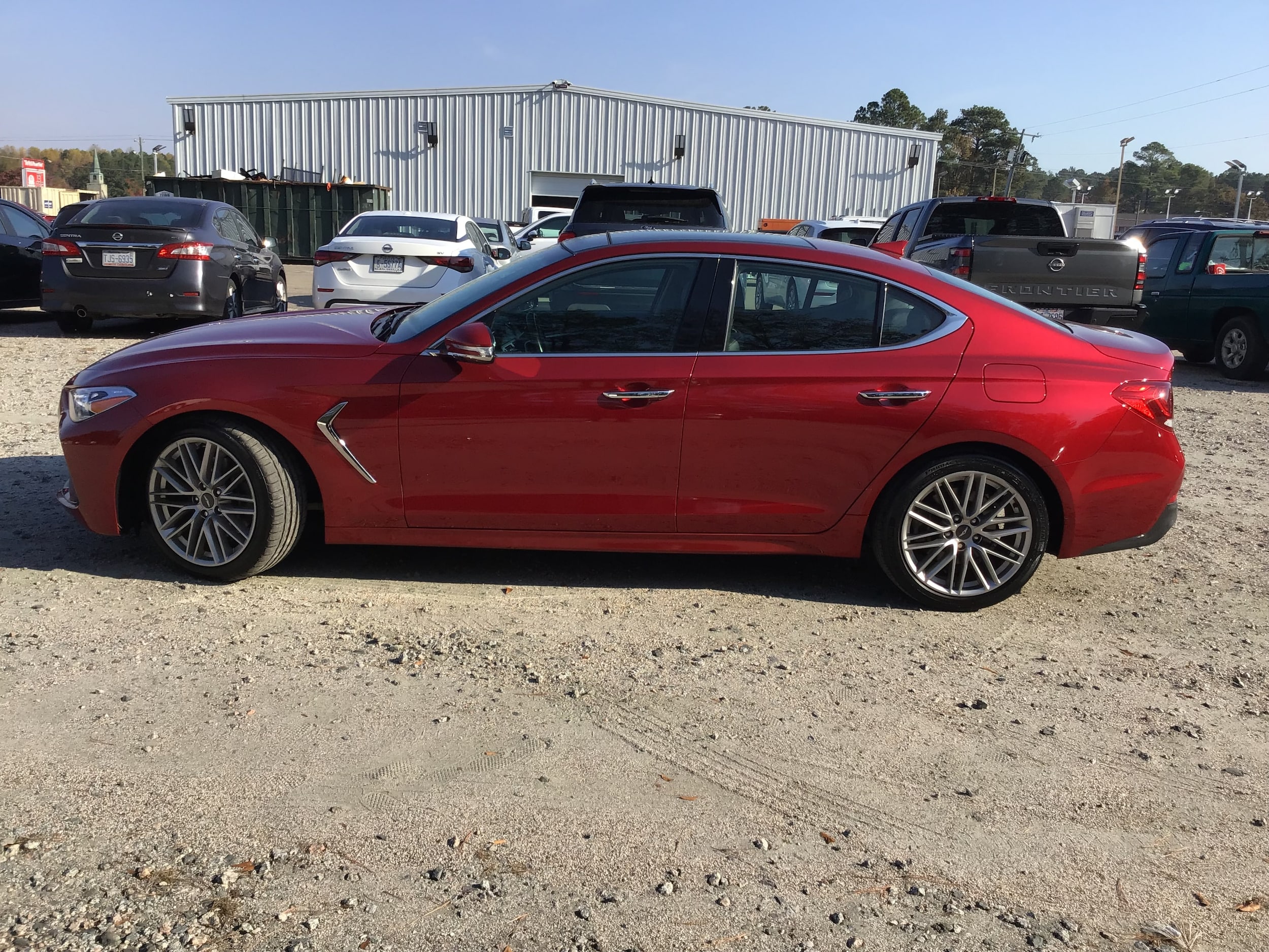 Used 2021 GENESIS G70 Standard with VIN KMTG34LA2MU072173 for sale in Burlington, VT