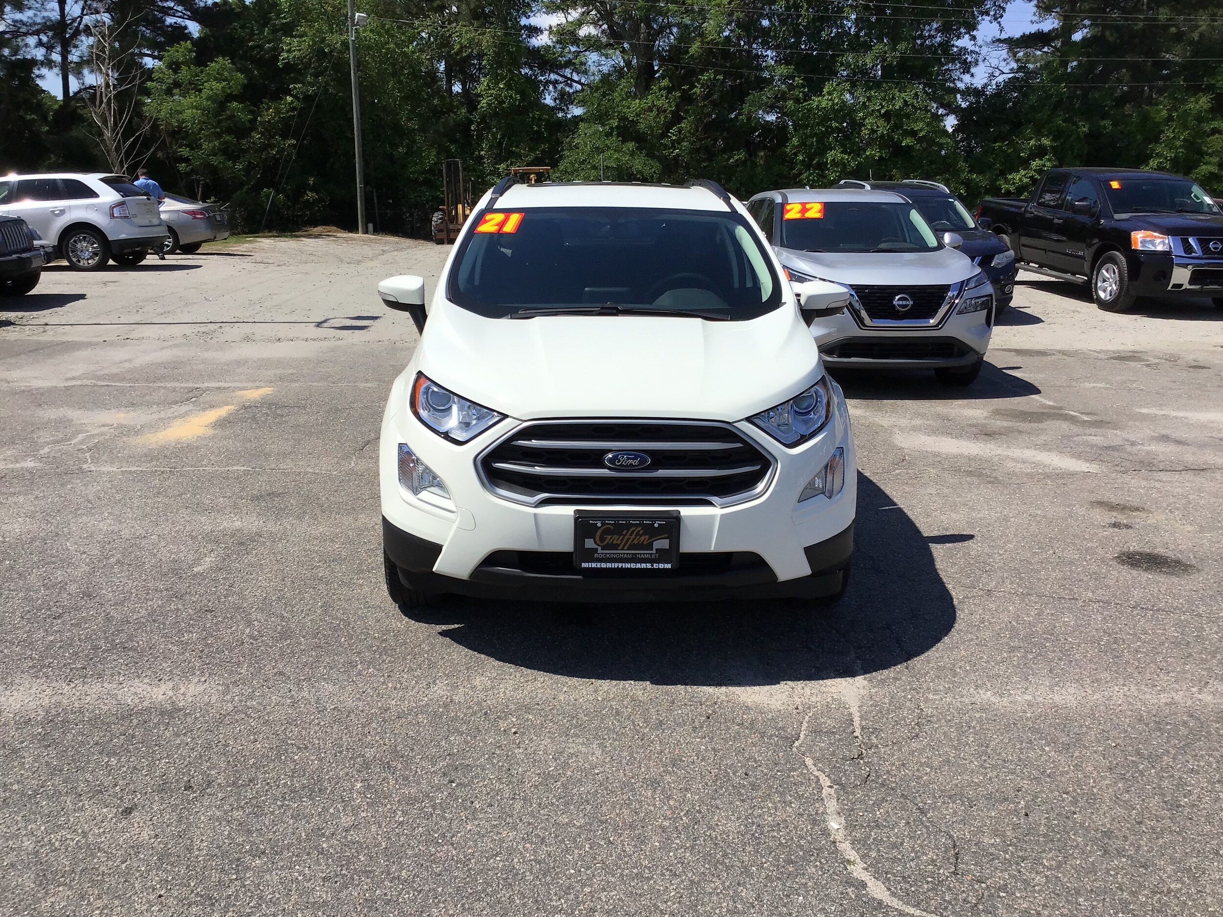 Used 2021 Ford EcoSport SE with VIN MAJ3S2GE1MC447483 for sale in Burlington, VT