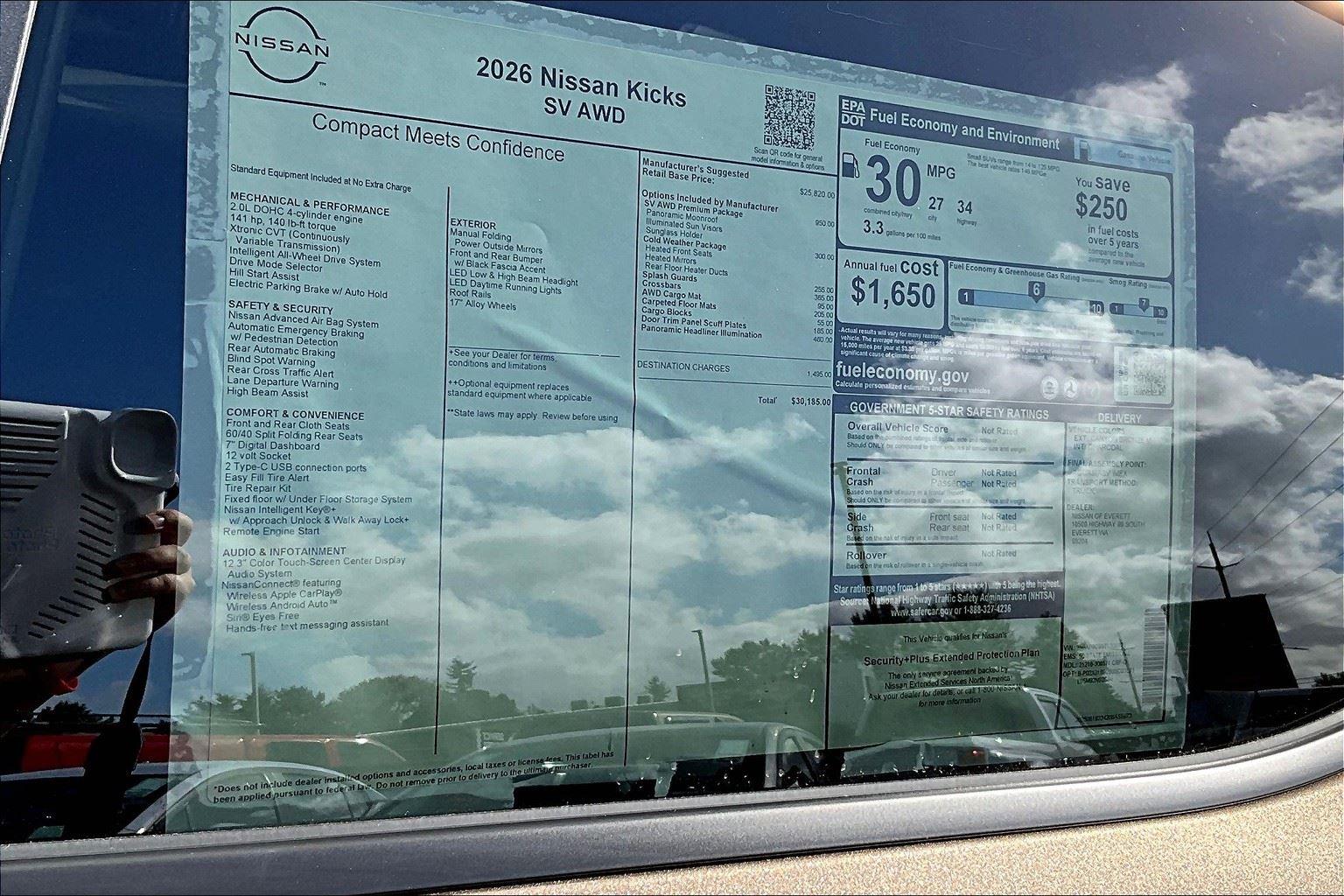 2026 Nissan KICKS SV AWD - Photo 14