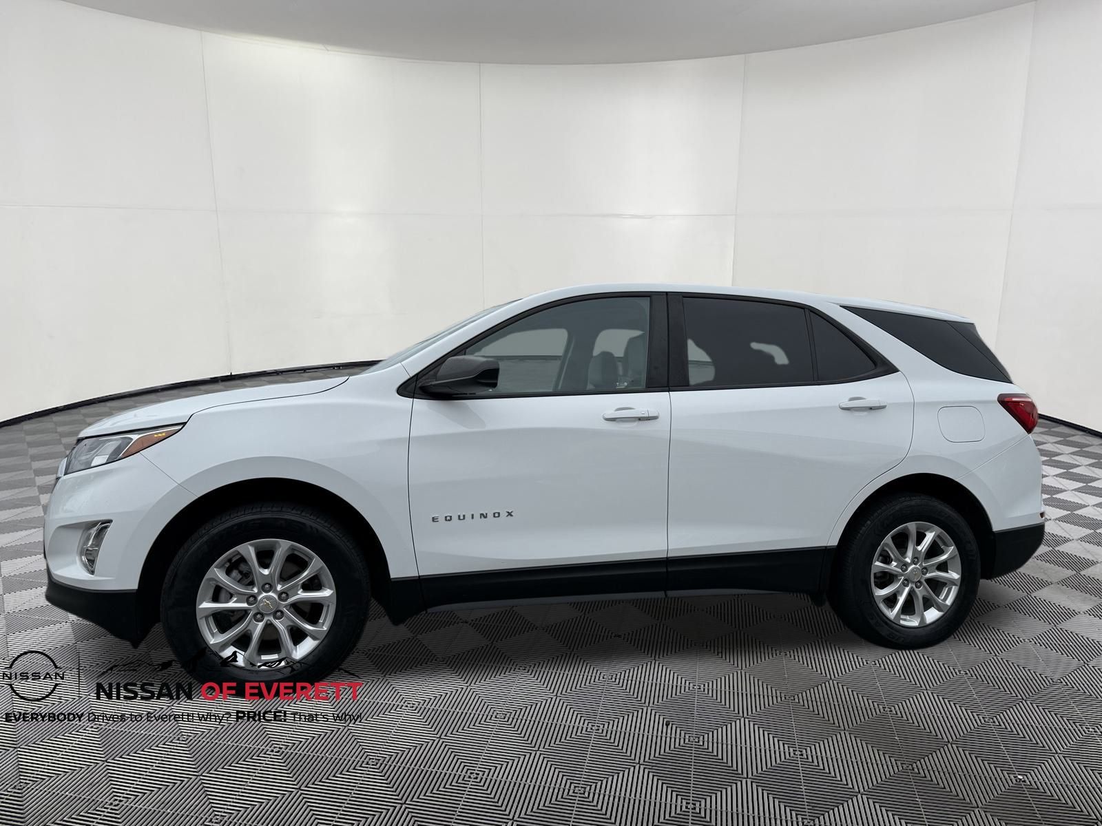 Used 2020 Chevrolet Equinox LS with VIN 2GNAXSEV6L6242830 for sale in Everett, WA