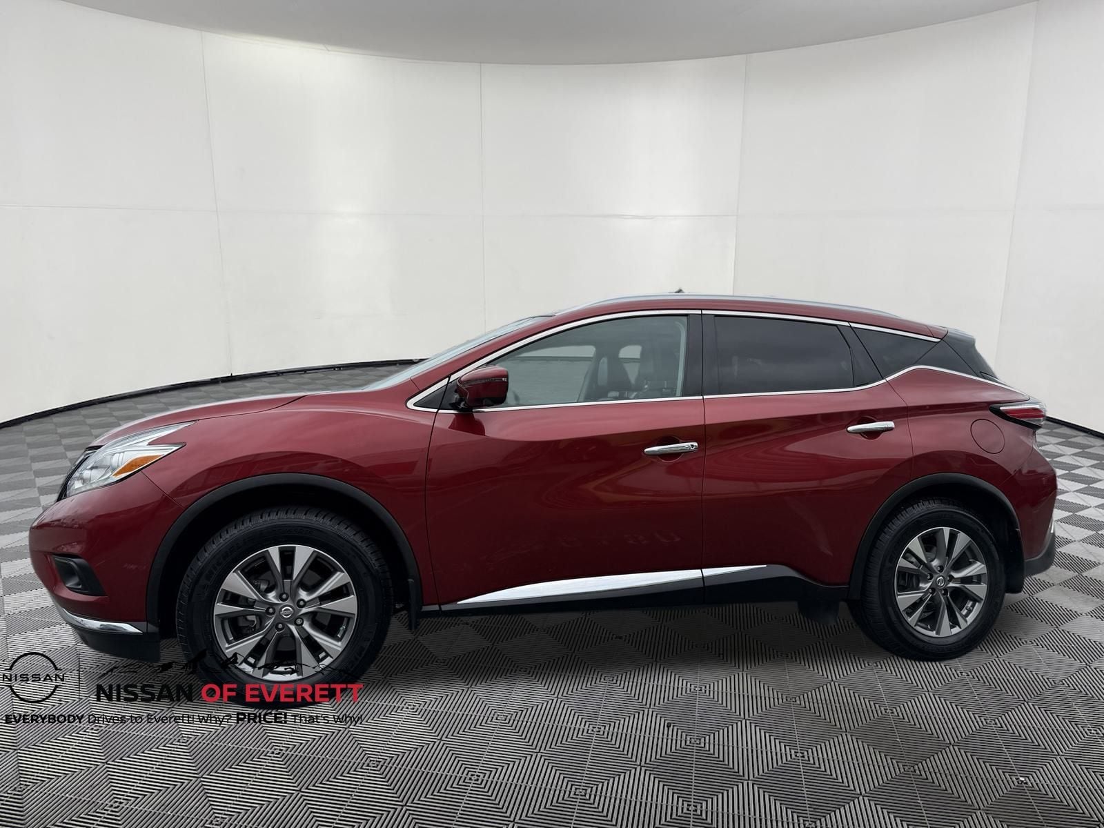 Used 2017 Nissan Murano SL with VIN 5N1AZ2MHXHN160869 for sale in Everett, WA
