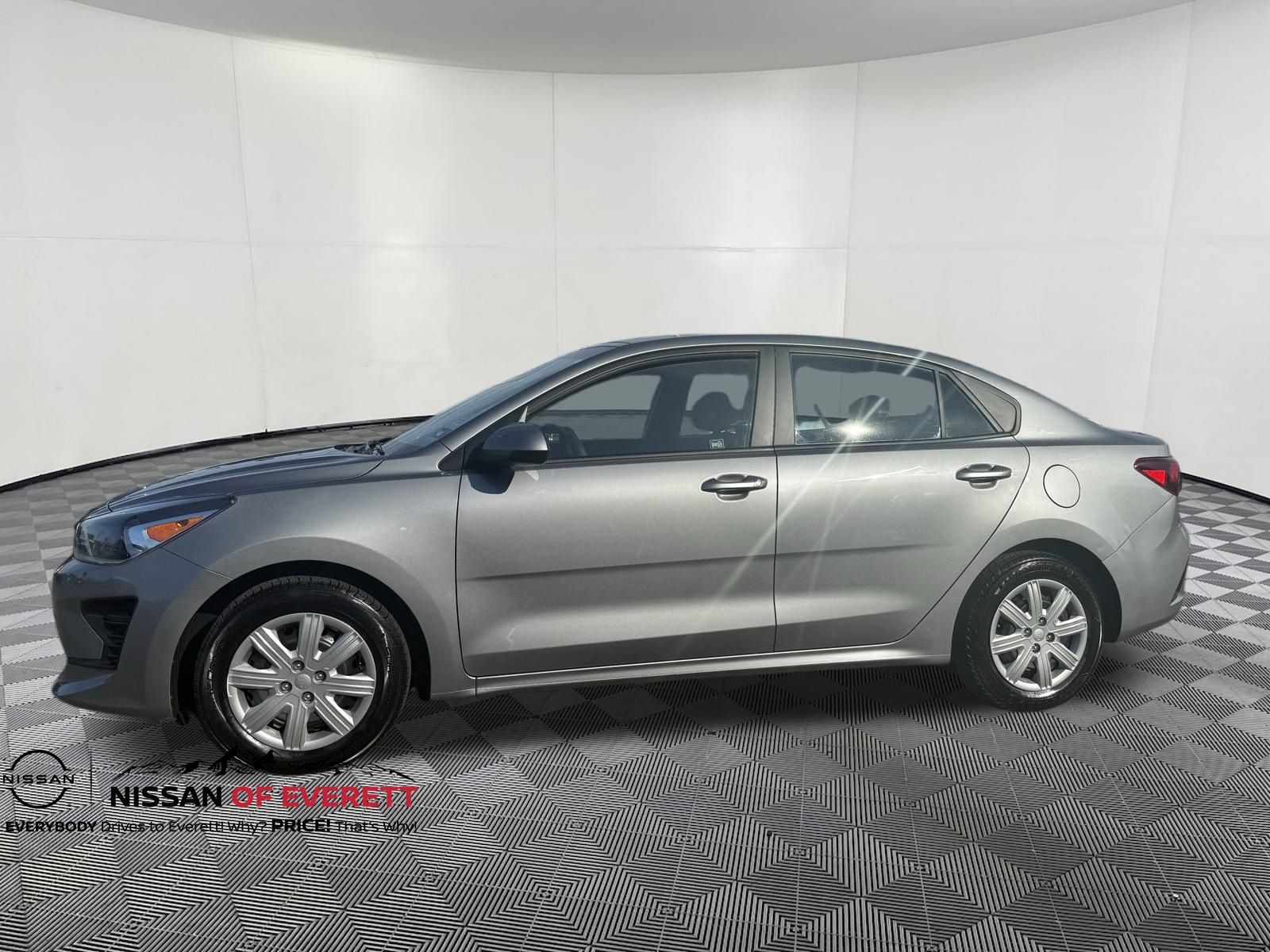 Used 2021 Kia Rio S with VIN 3KPA24AD1ME368529 for sale in Everett, WA