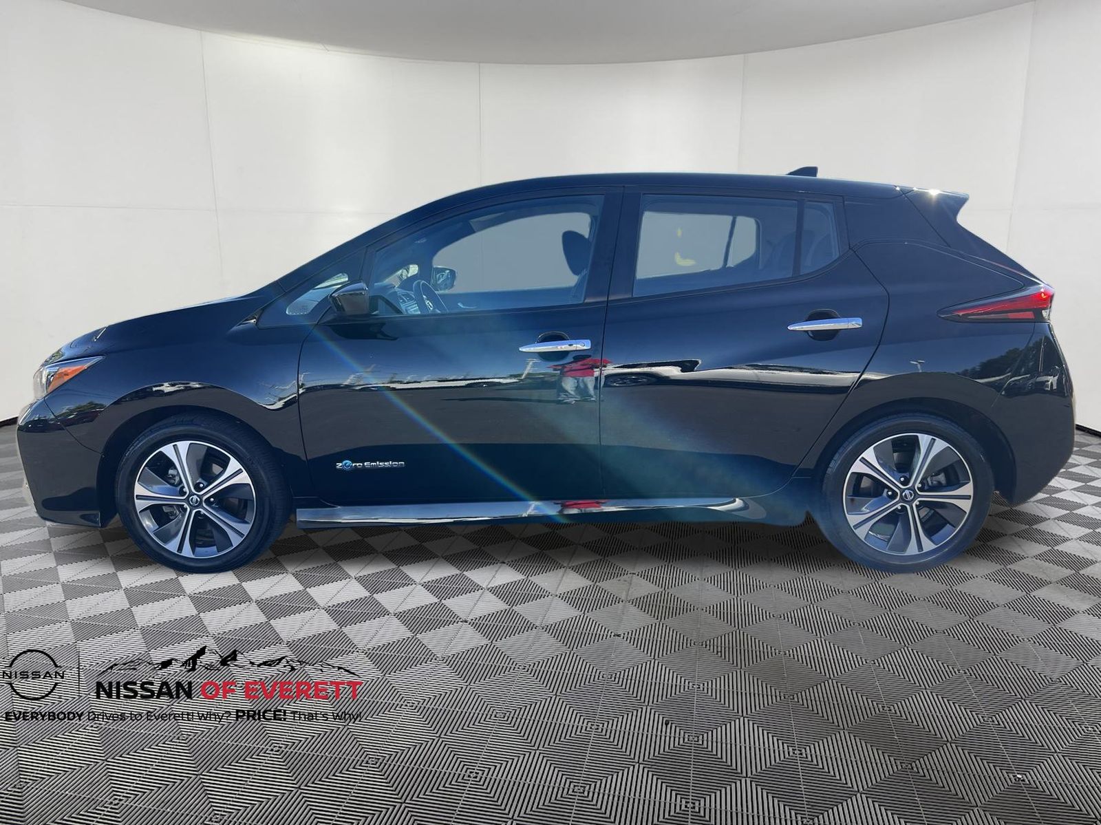 Used 2019 Nissan Leaf SV with VIN 1N4AZ1CP9KC314651 for sale in Everett, WA