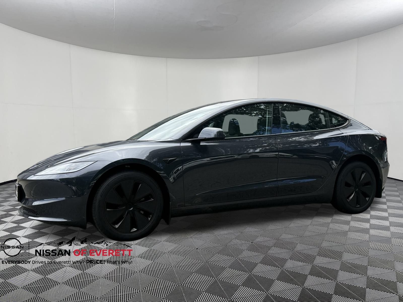 Used 2024 Tesla Model 3 Base with VIN 5YJ3E1EA7RF863009 for sale in Everett, WA