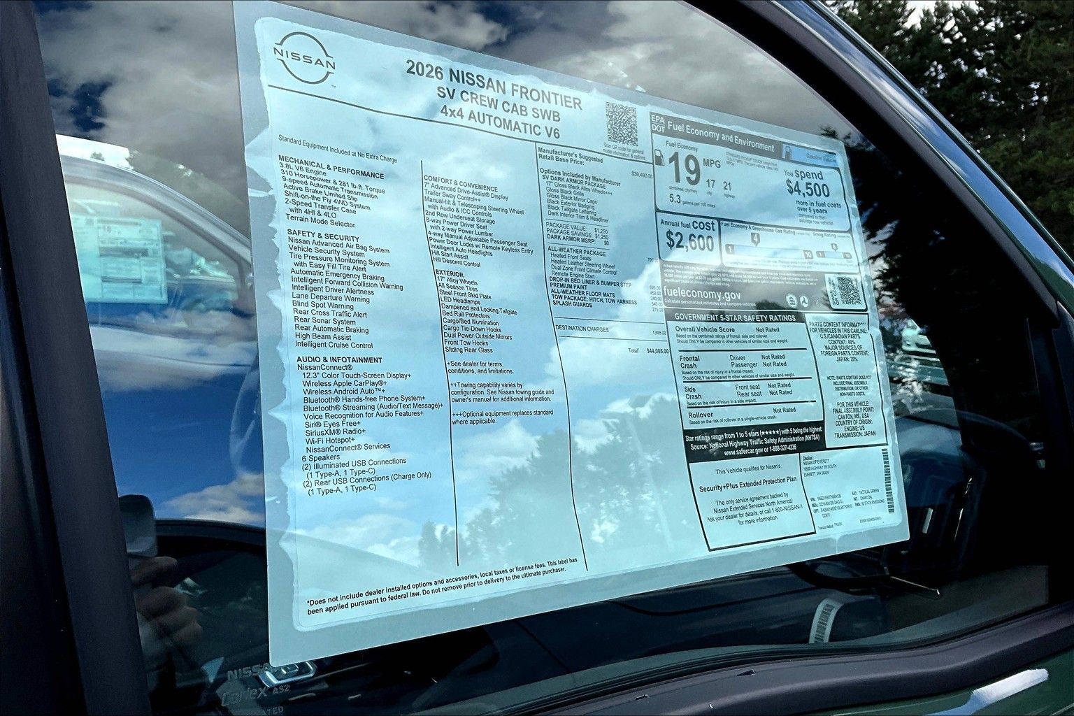 2026 Nissan Frontier SV - Photo 13
