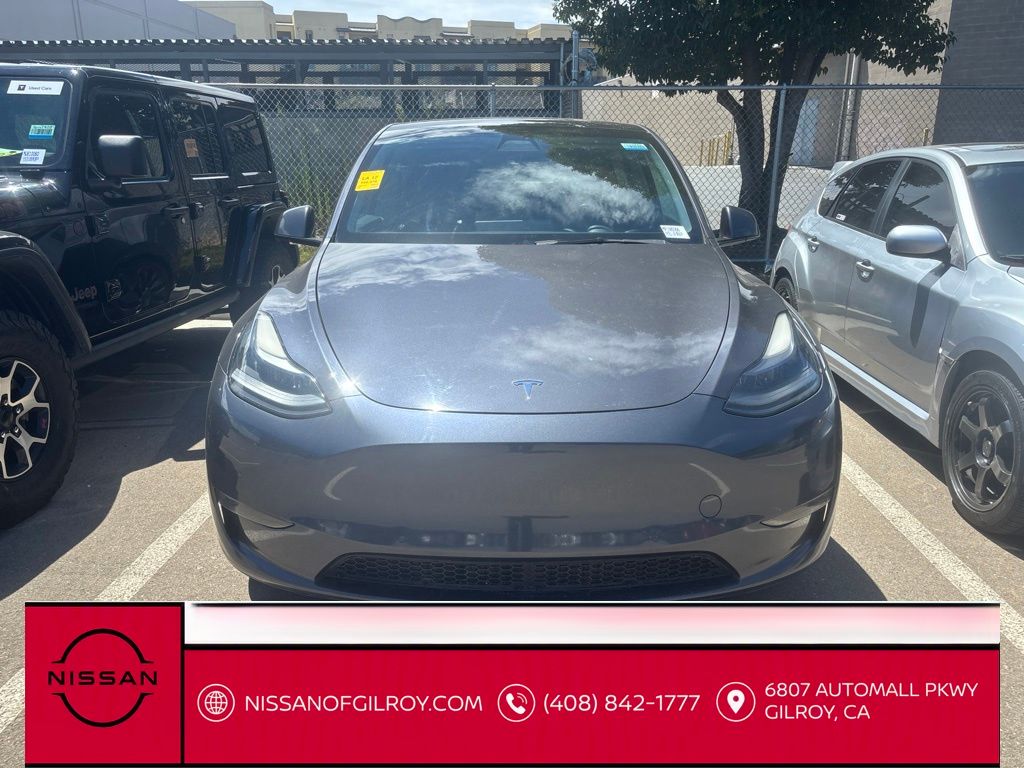 Used 2021 Tesla Model Y Performance with VIN 5YJYGDEF9MF195056 for sale in Gilroy, CA