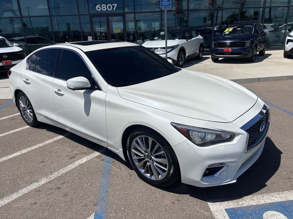 Used 2023 INFINITI Q50 Luxe Sedan