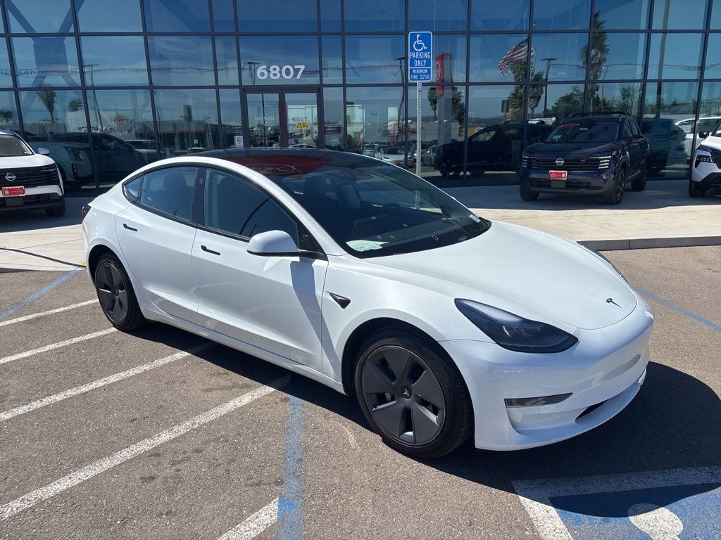 Used 2023 Tesla Model 3 Base with VIN 5YJ3E1EA8PF501493 for sale in Gilroy, CA