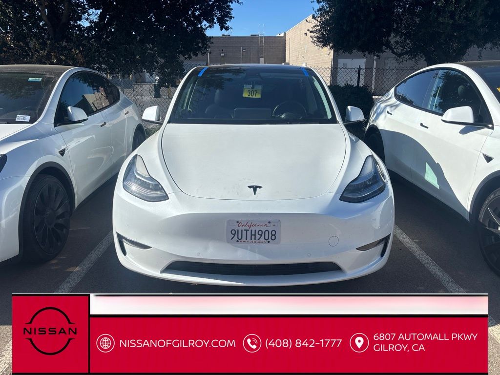 Used 2022 Tesla Model Y Long Range with VIN 7SAYGDEEXNF315667 for sale in Gilroy, CA