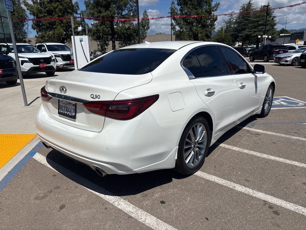 Used 2023 INFINITI Q50 Luxe Sedan