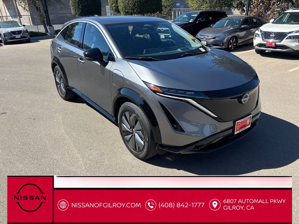 Certified 2024 Nissan ARIYA Engage with VIN JN1AF0BA3RM431885 for sale in Gilroy, CA