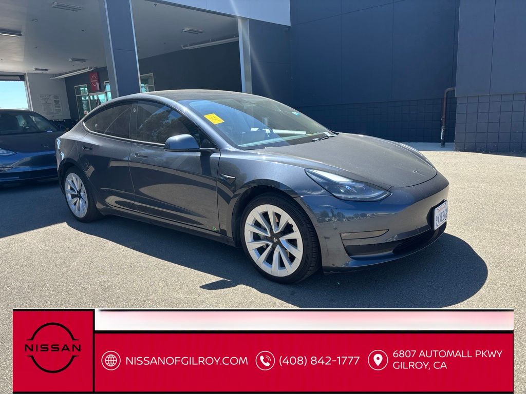 Used 2022 Tesla Model 3 Long Range with VIN 5YJ3E1EB7NF262234 for sale in Gilroy, CA