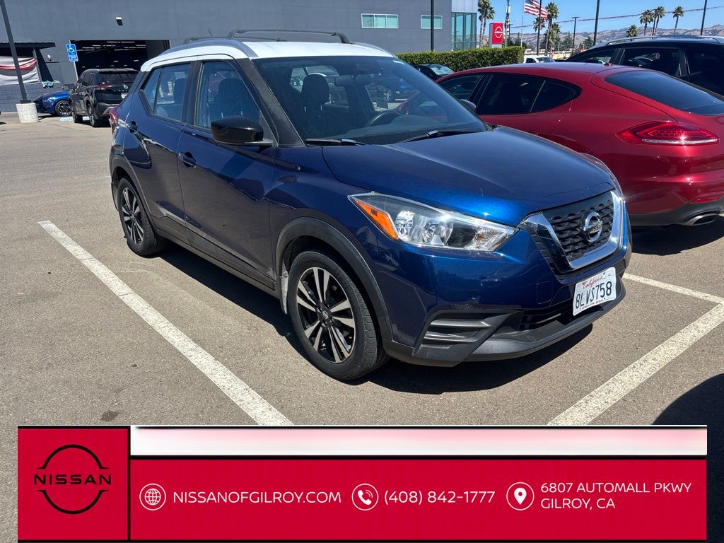 Used 2019 Nissan Kicks SV with VIN 3N1CP5CUXKL503998 for sale in Gilroy, CA