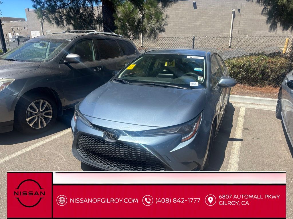Used 2020 Toyota Corolla LE with VIN JTDEPRAEXLJ062276 for sale in Gilroy, CA