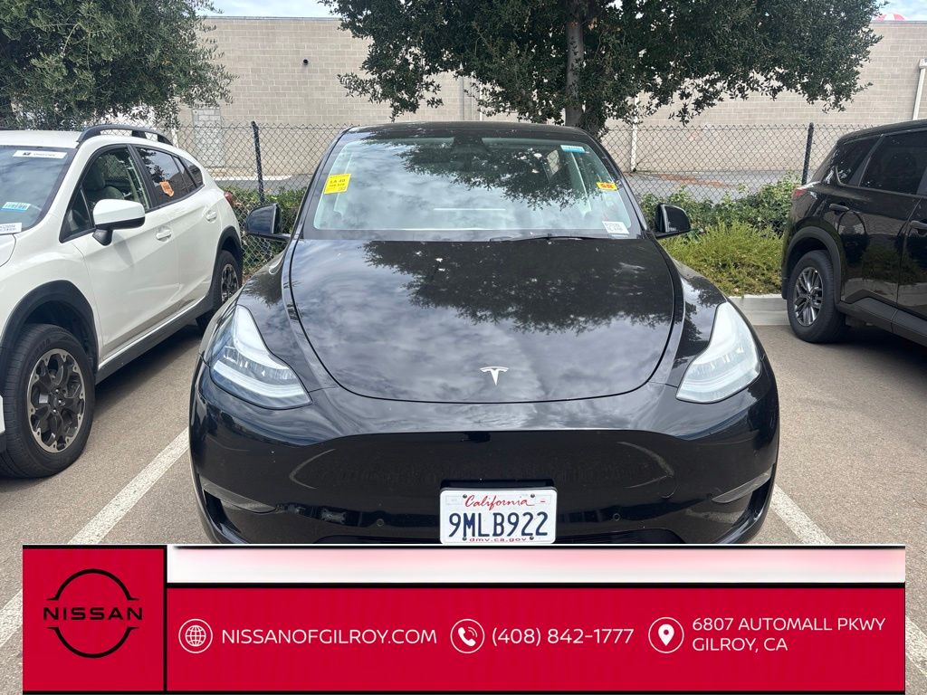 Used 2021 Tesla Model Y Long Range with VIN 5YJYGDEE7MF173189 for sale in Gilroy, CA