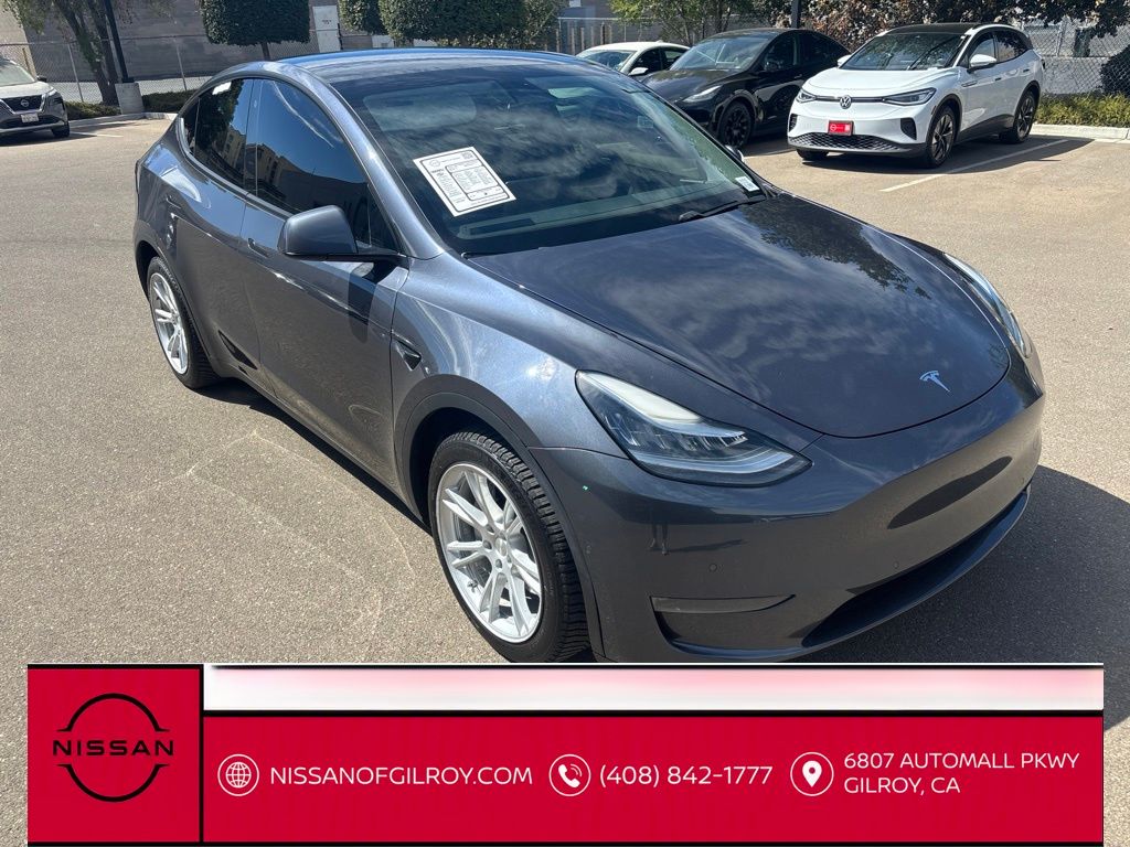 Used 2020 Tesla Model Y Performance with VIN 5YJYGDEF1LF017317 for sale in Gilroy, CA