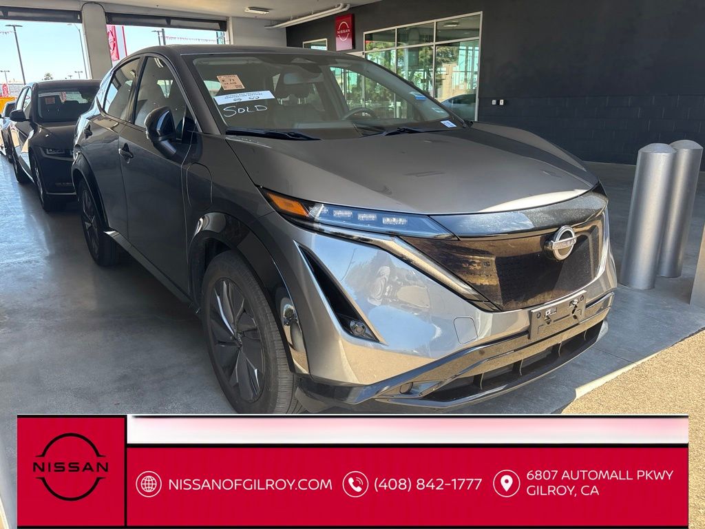 Certified 2024 Nissan ARIYA Engage with VIN JN1AF0BA3RM431885 for sale in Gilroy, CA