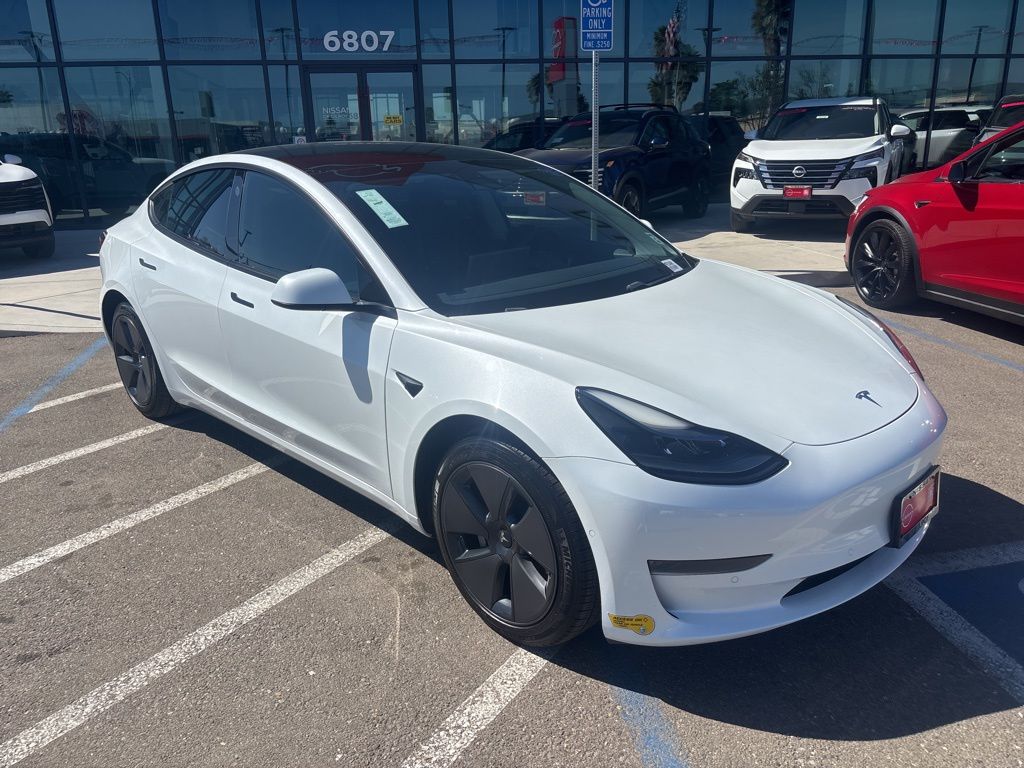 Used 2021 Tesla Model 3 Base with VIN 5YJ3E1EA6MF930496 for sale in Gilroy, CA