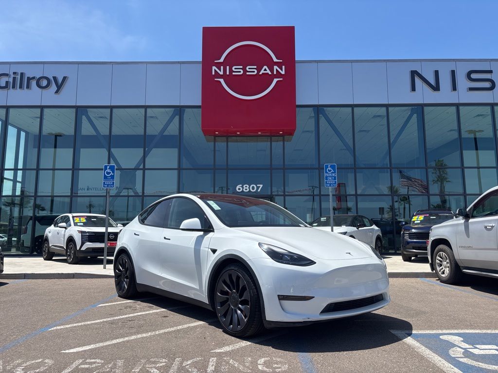 2021 Tesla Model Y Performance Dual Motor All-Wheel Drive's photo