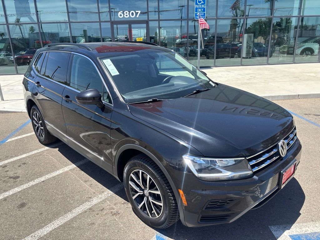 Used 2021 Volkswagen Tiguan SE with VIN 3VV2B7AX1MM070604 for sale in Gilroy, CA