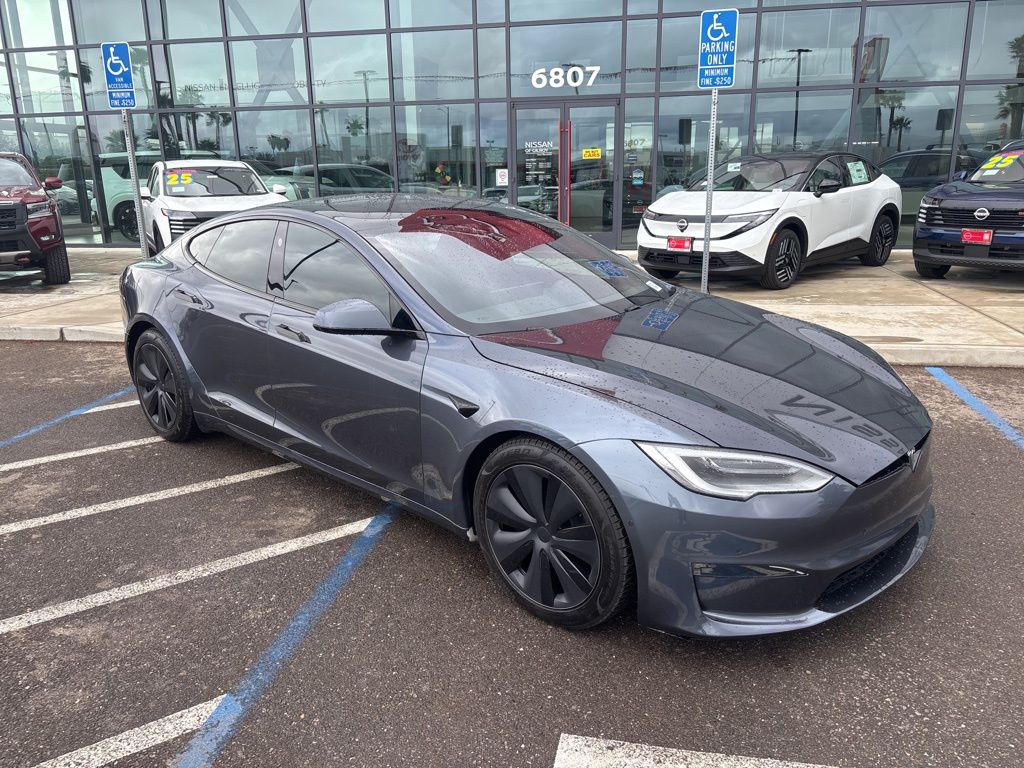Used 2021 Tesla Model S Plaid with VIN 5YJSA1E69MF452724 for sale in Gilroy, CA