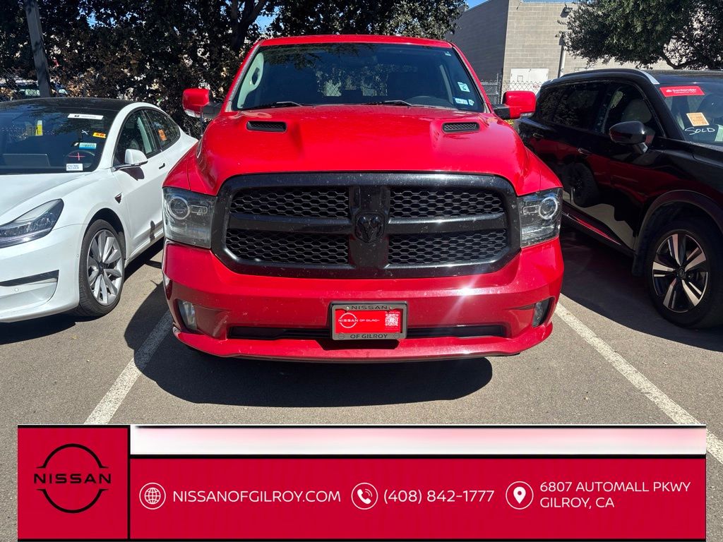 Used 2017 RAM Ram 1500 Pickup Night with VIN 1C6RR7MT6HS614097 for sale in Gilroy, CA