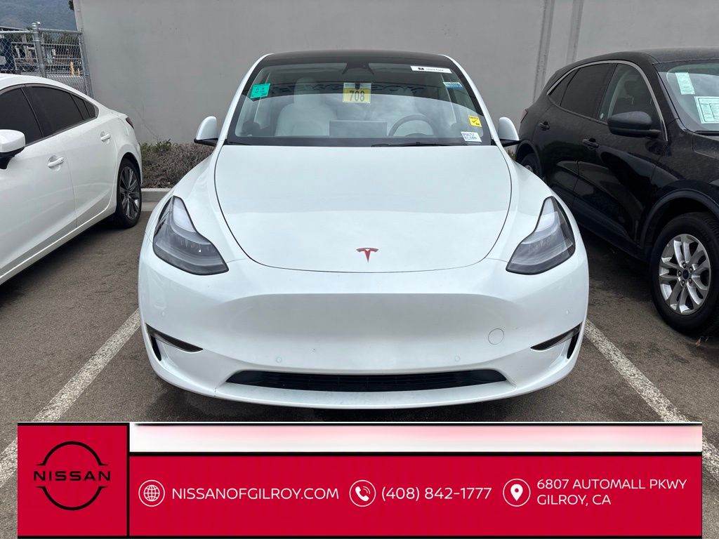 Used 2022 Tesla Model Y Long Range with VIN 7SAYGDEE0NF541717 for sale in Gilroy, CA