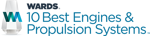  WardsAuto 10 Best Engines & Propulsion Systems Award Badge