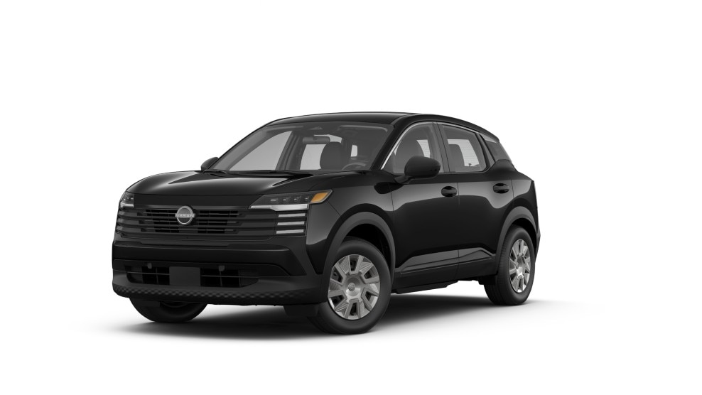 2027 Nissan Kicks S shown n super black