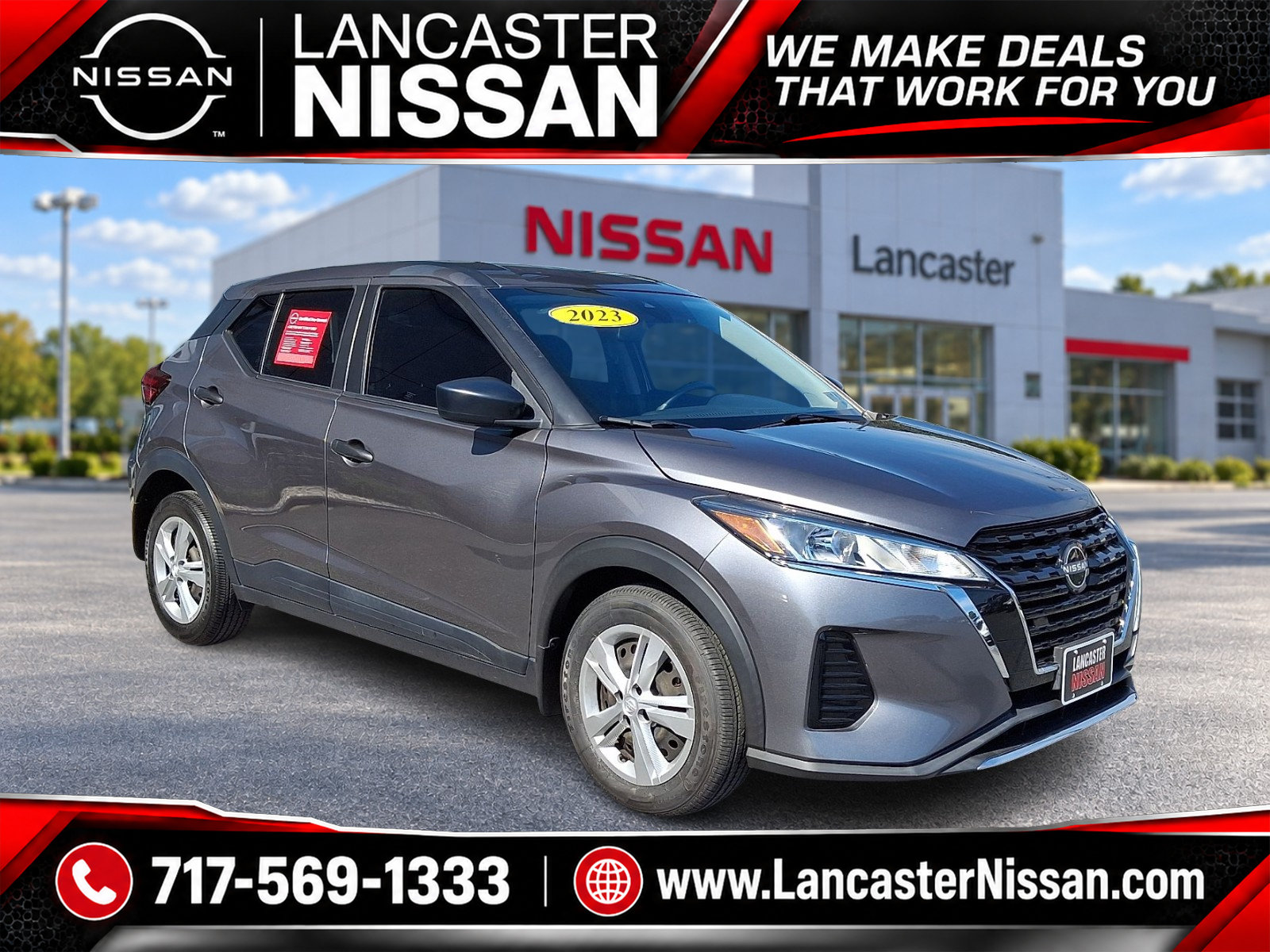 Certified 2023 Nissan Kicks S S FWD