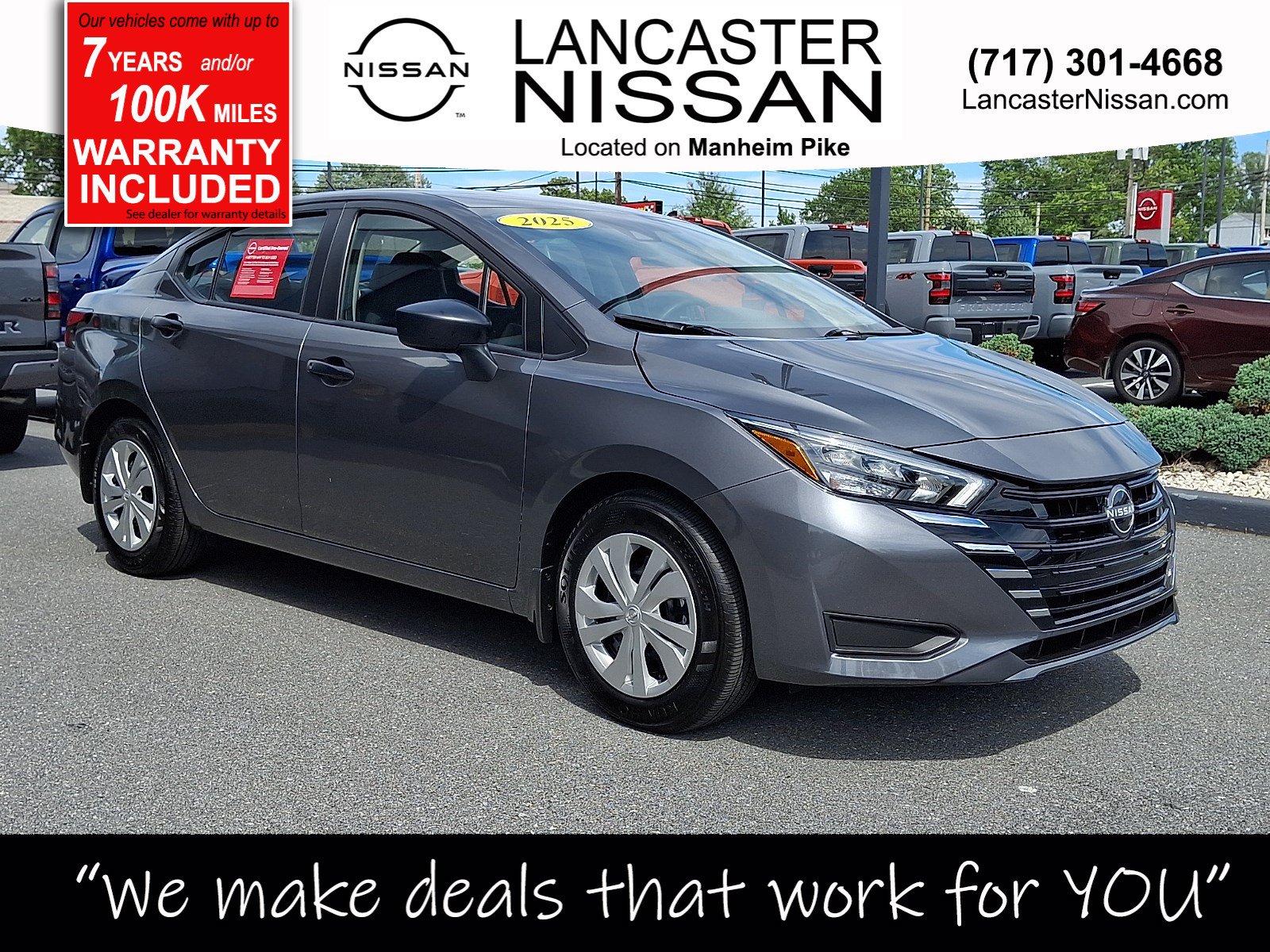 2025 Nissan Versa S CVT 