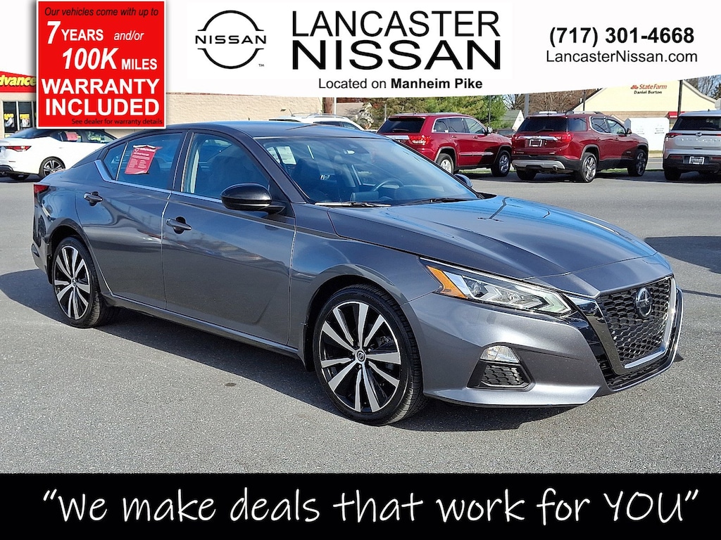 Certified 2022 Nissan Altima 2.5 SR Sedan