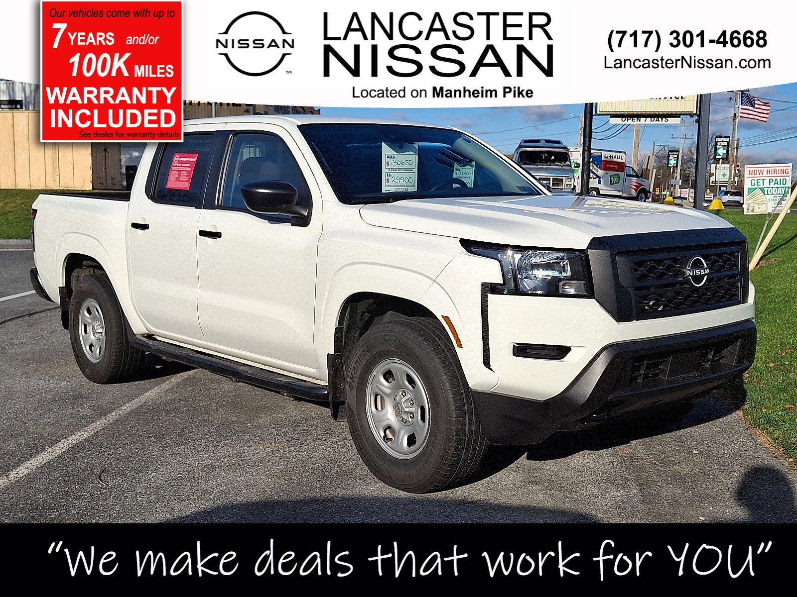 2022 Nissan Frontier Crew Cab 4x4 S Auto 
