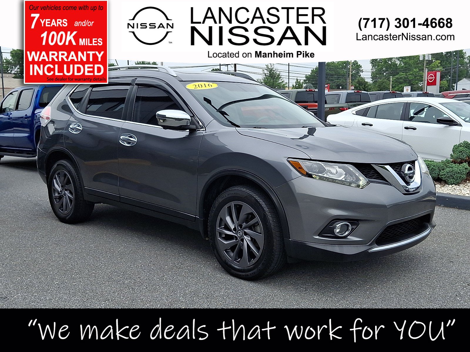 2016 Nissan Rogue AWD SL 