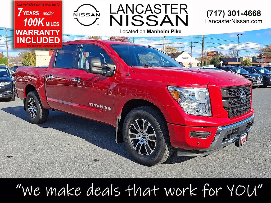 Used 2020 Nissan Titan SV 4x4 Crew Cab SV