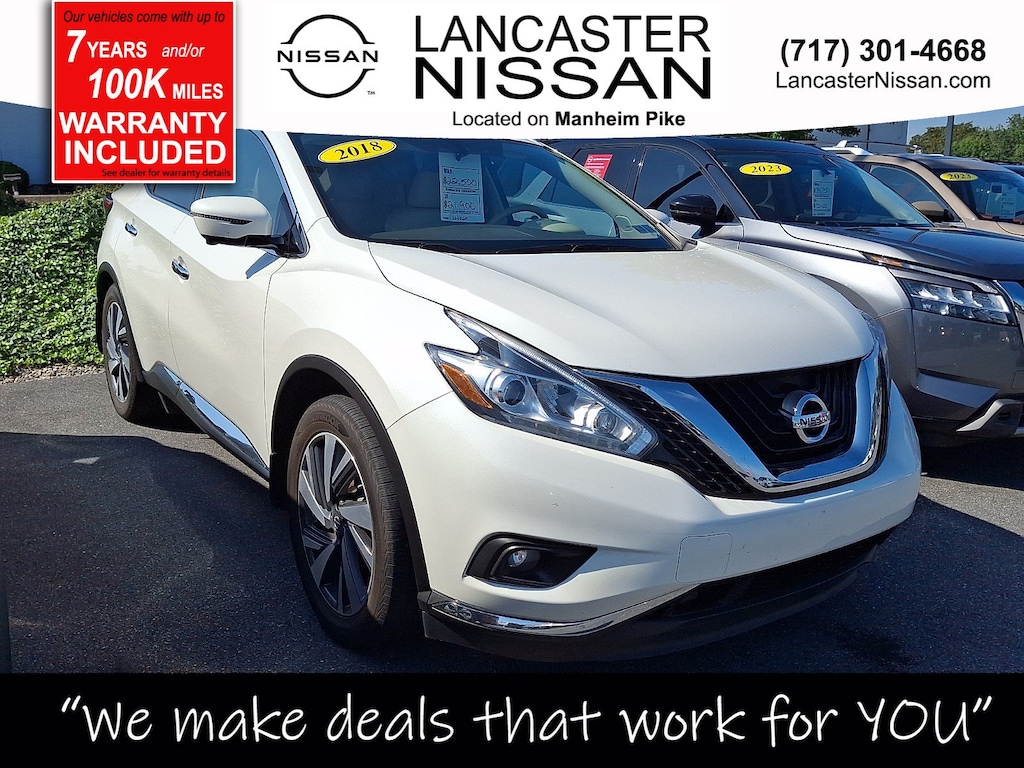 Used 2018 Nissan Murano Platinum AWD Platinum