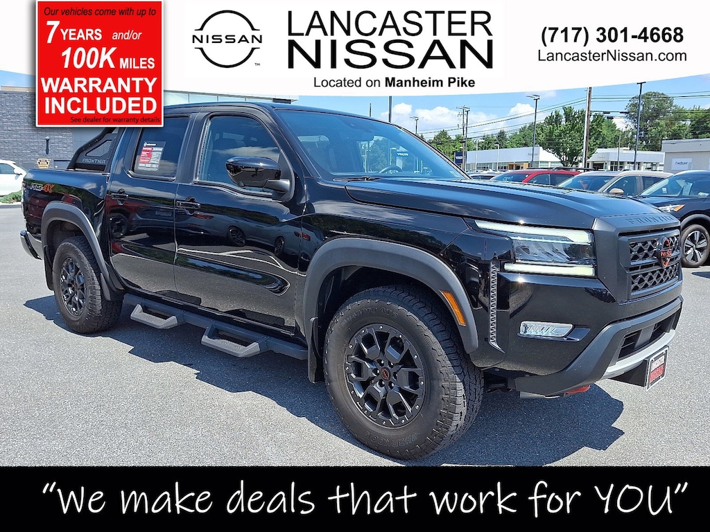Certified 2023 Nissan Frontier PRO-4X Crew Cab 4x4 PRO-4X Auto