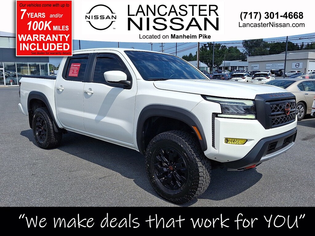 Certified 2022 Nissan Frontier PRO-4X Crew Cab 4x4 PRO-4X Auto