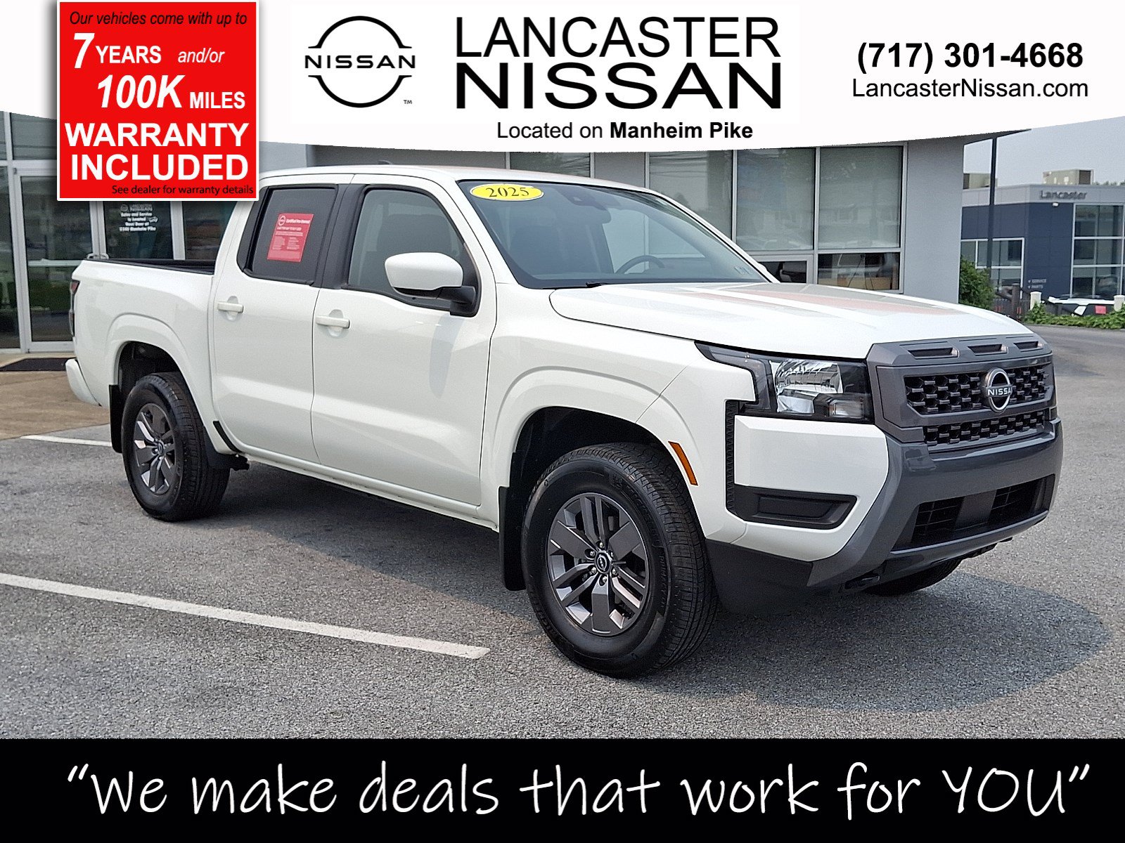 2025 Nissan Frontier Crew Cab 4x4 SV 