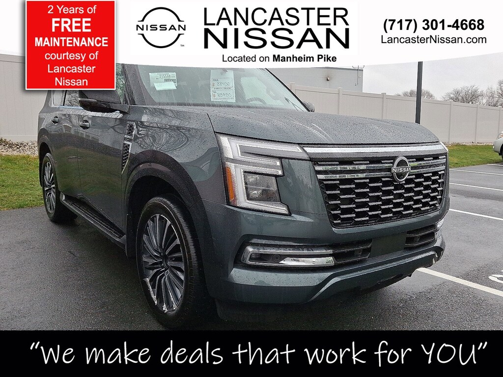 New 2026 Nissan Armada Platinum Reserve SUV