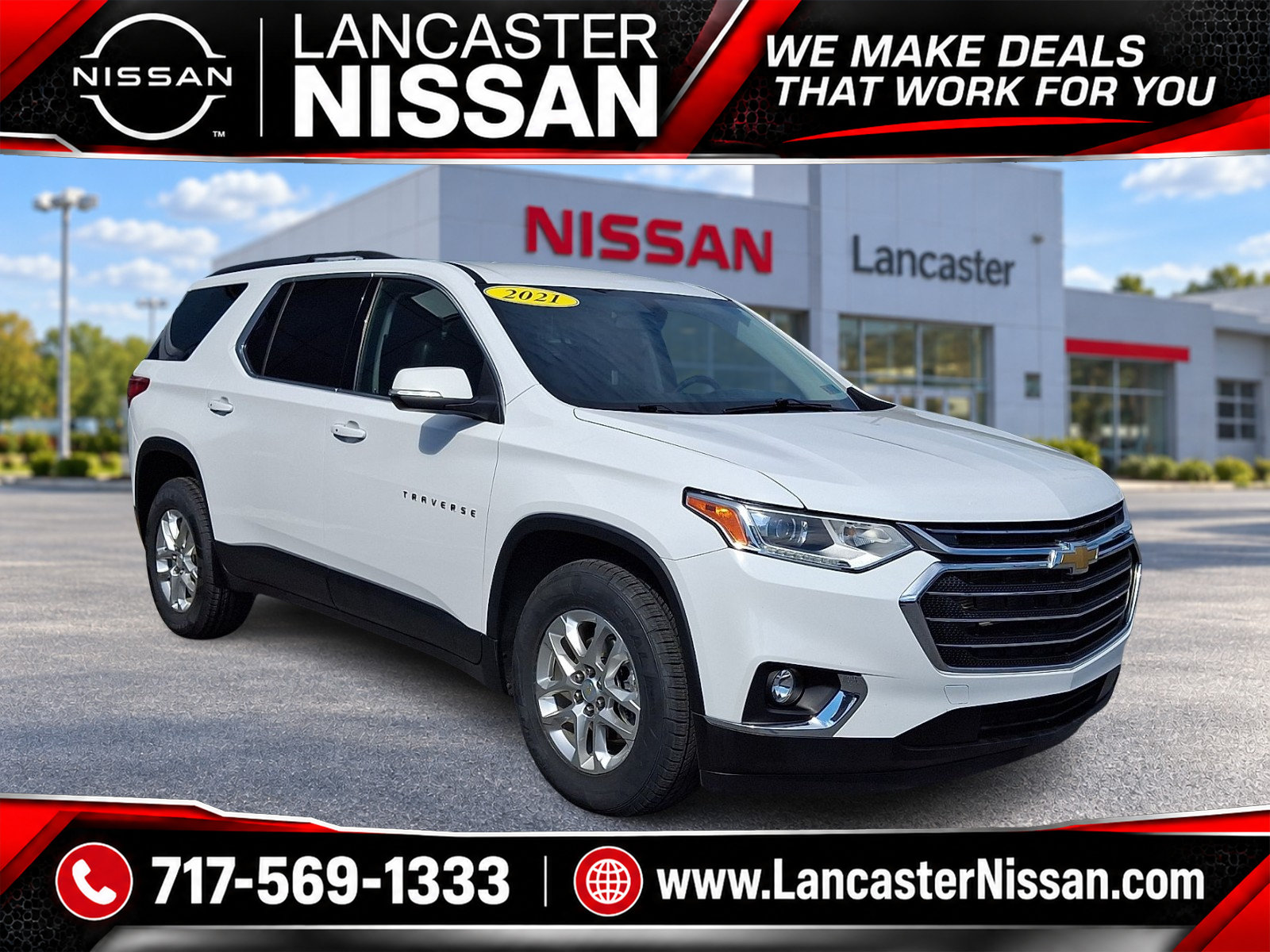 Used 2021 Chevrolet Traverse LT Leather AWD LT Leather