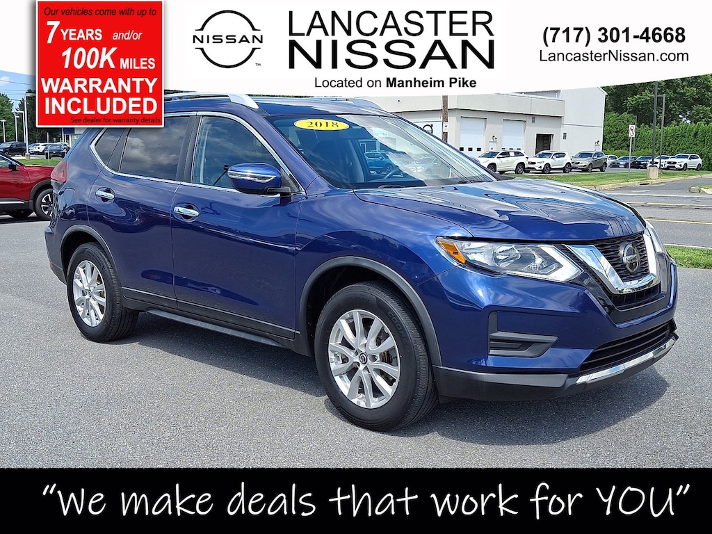 Used 2018 Nissan Rogue SV AWD SV