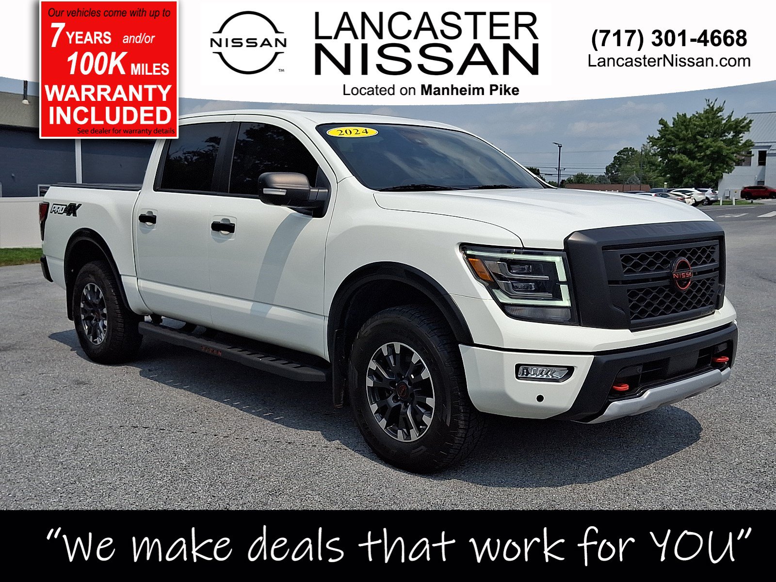 2024 Nissan Titan 4x4 Crew Cab PRO-4X 